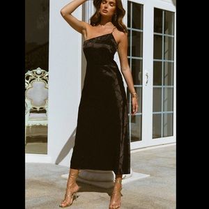 Chained open back Darcy NWT runaway the label slip dress